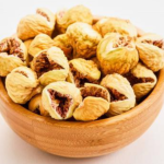 Iranian dried figs with a soft texture and golden color, a nutritious product for boosting the immune system and maintaining health.